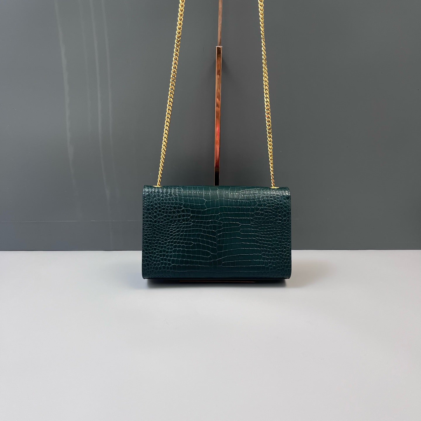 Saint Laurent - Kate Tassel - Leather - Green - (small)