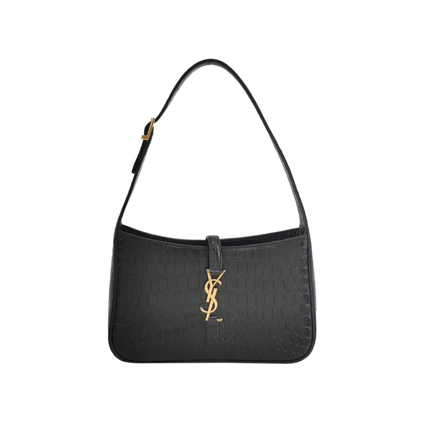 Saint Laurent - LE 5 À 7 - Leather - Black