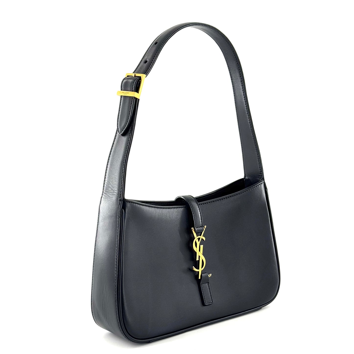 Saint Laurent - Le 5 à 7 Hobo Bag - Leather - Black