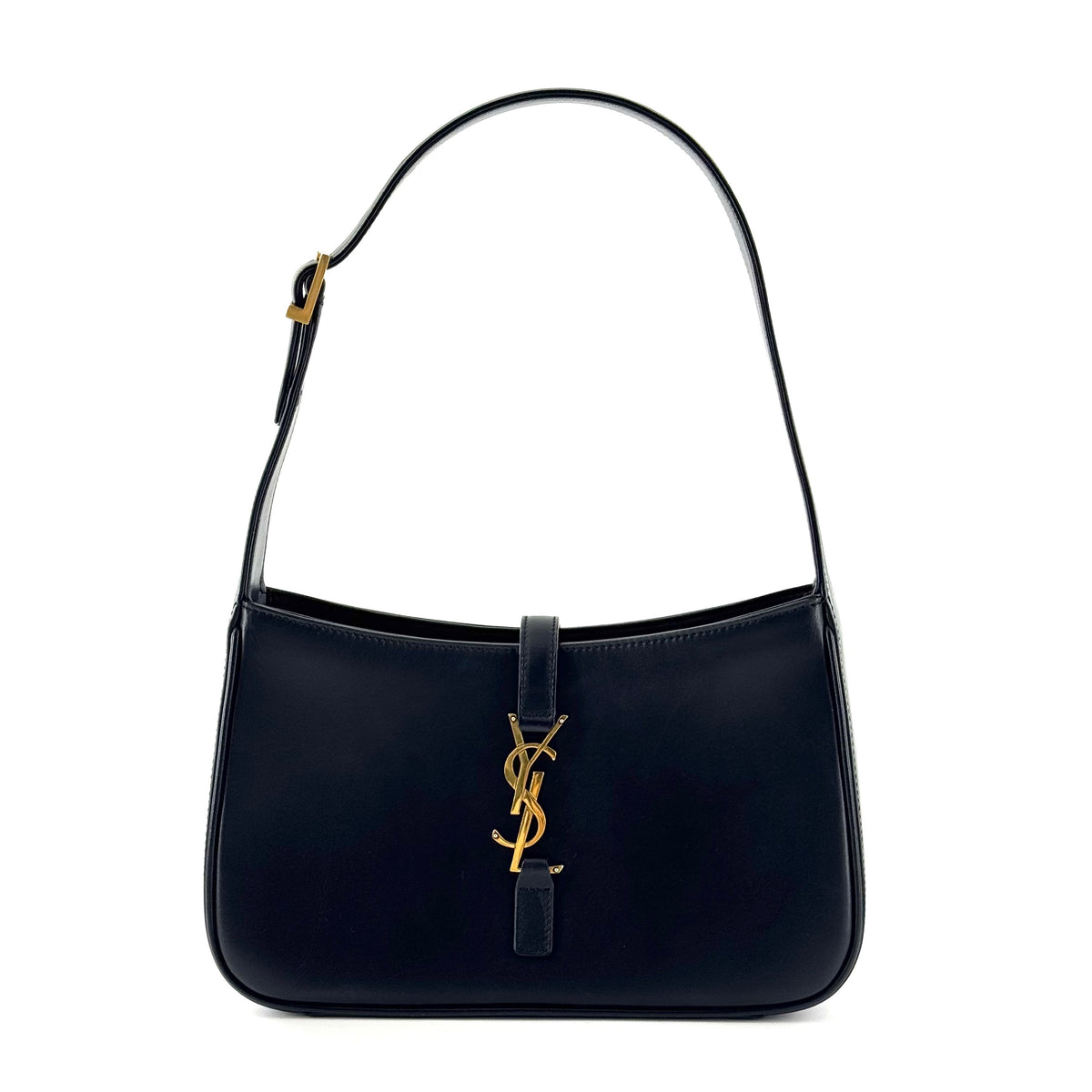 Saint Laurent - Le 5 a 7 Hobo Bag - Leather - Black - (Small)