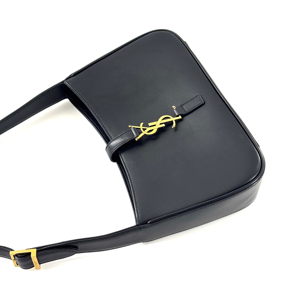 Saint Laurent - Le 5 a 7 Hobo Bag - Leather - Black - (Small)