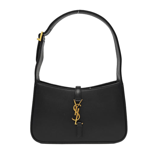 Saint Laurent - Le 5 A 7 Hobo - Leather - Black - (Small)