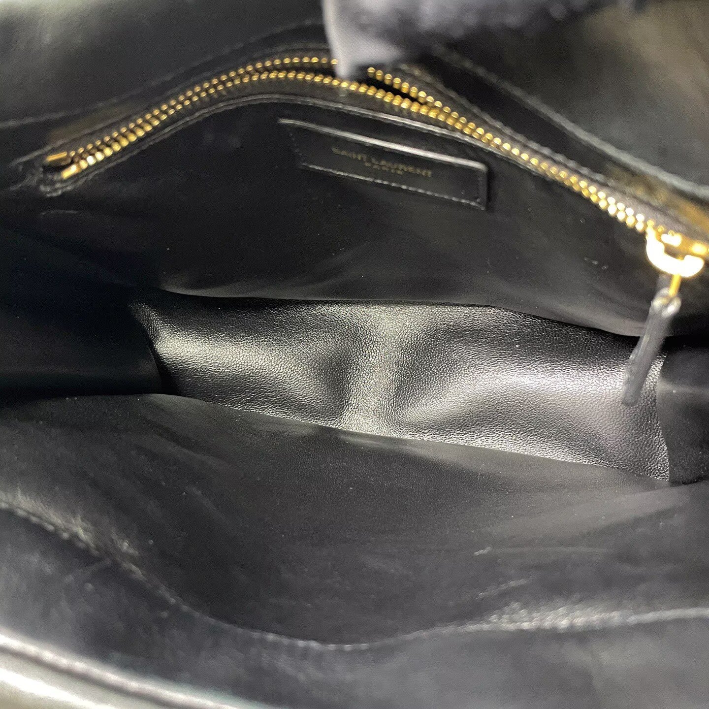 Saint Laurent - Le 5 à 7 Hobo - Puffy lambskin and fine-grained cowhide leather - Black with Gold-Tone Hardware - (Small)