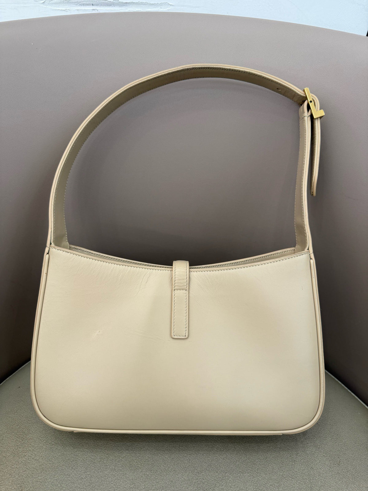 Saint Laurent - Le 5 a 7 - Leather - Beige