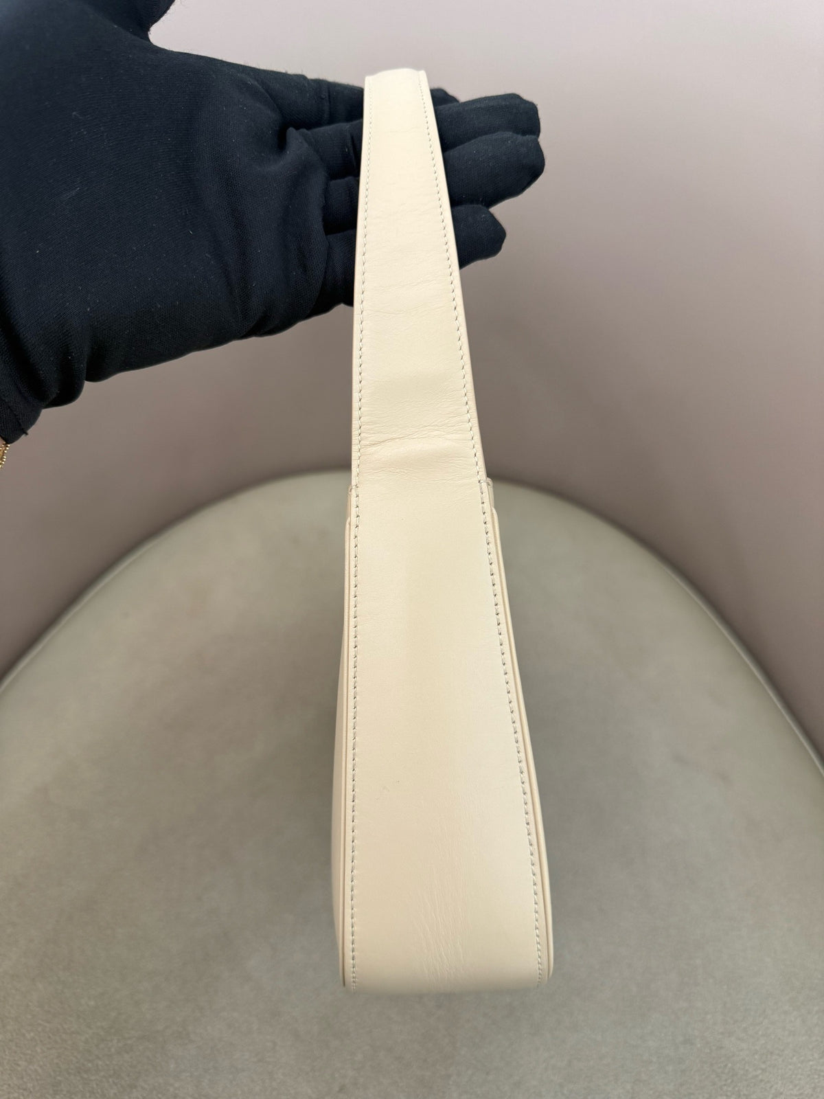 Saint Laurent - Le 5 a 7 - Leather - Beige