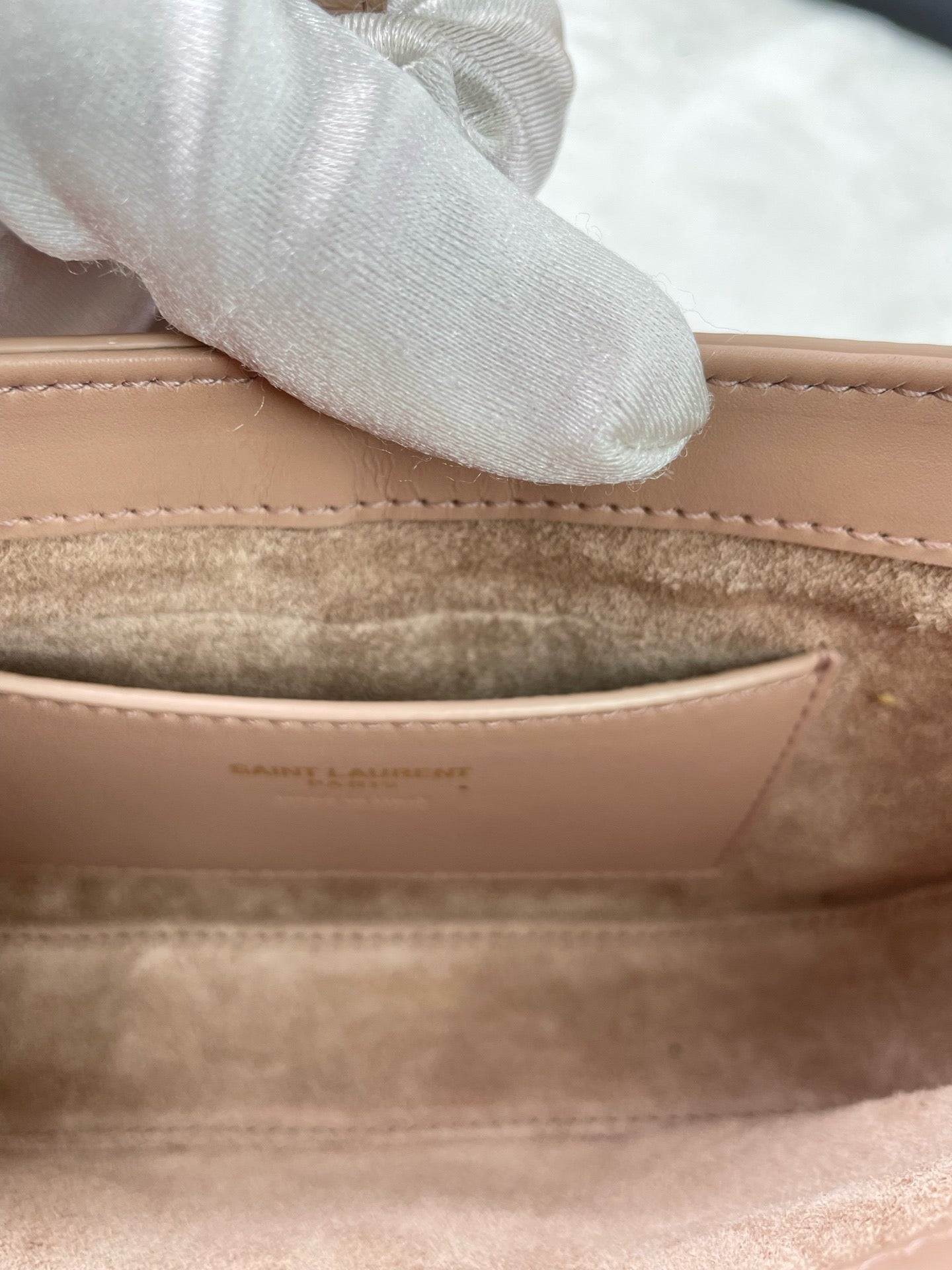 Saint Laurent - Le 5 A 7 - Leather - Beige - (mini)