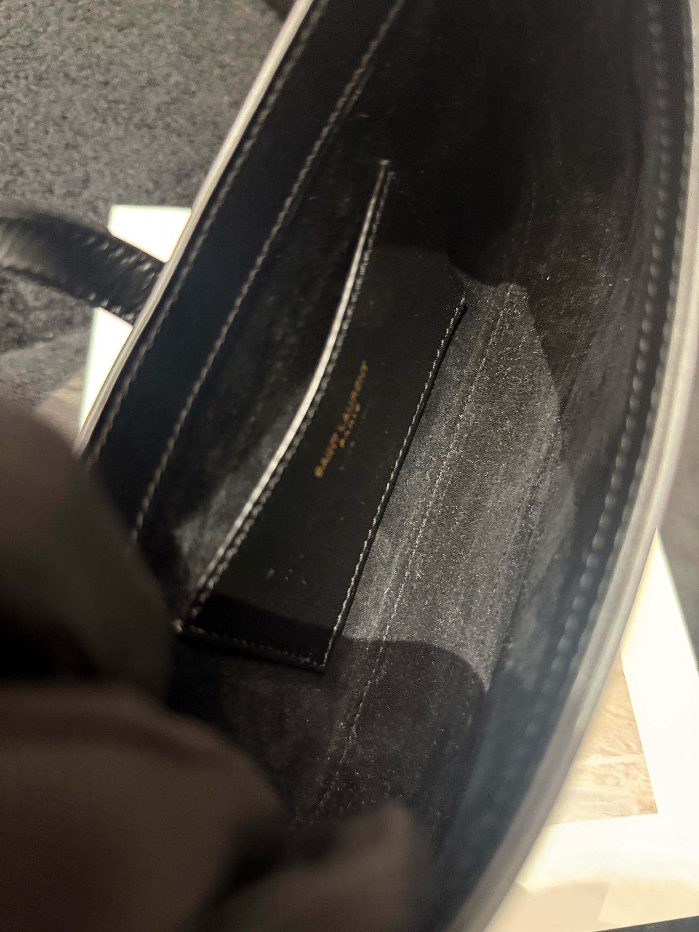 Saint Laurent - Le 5 à 7 - Leather - Black - (Mini)