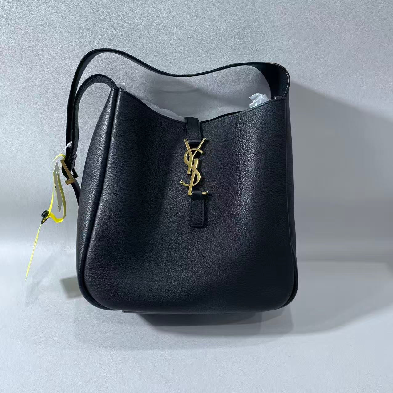 Saint Laurent - Le 5 a 7 - Leather - Black - (small)