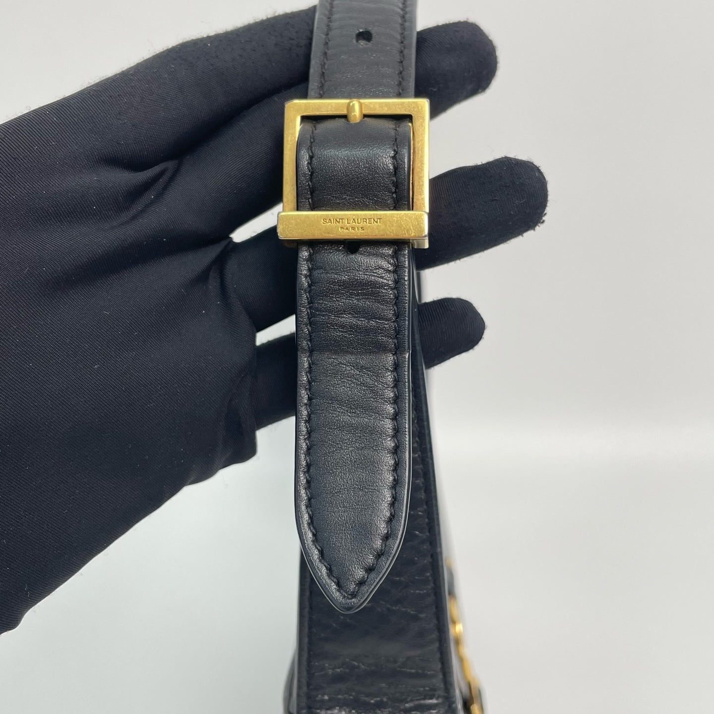 Saint Laurent - Le 5 a 7 - Leather - Black - (small)
