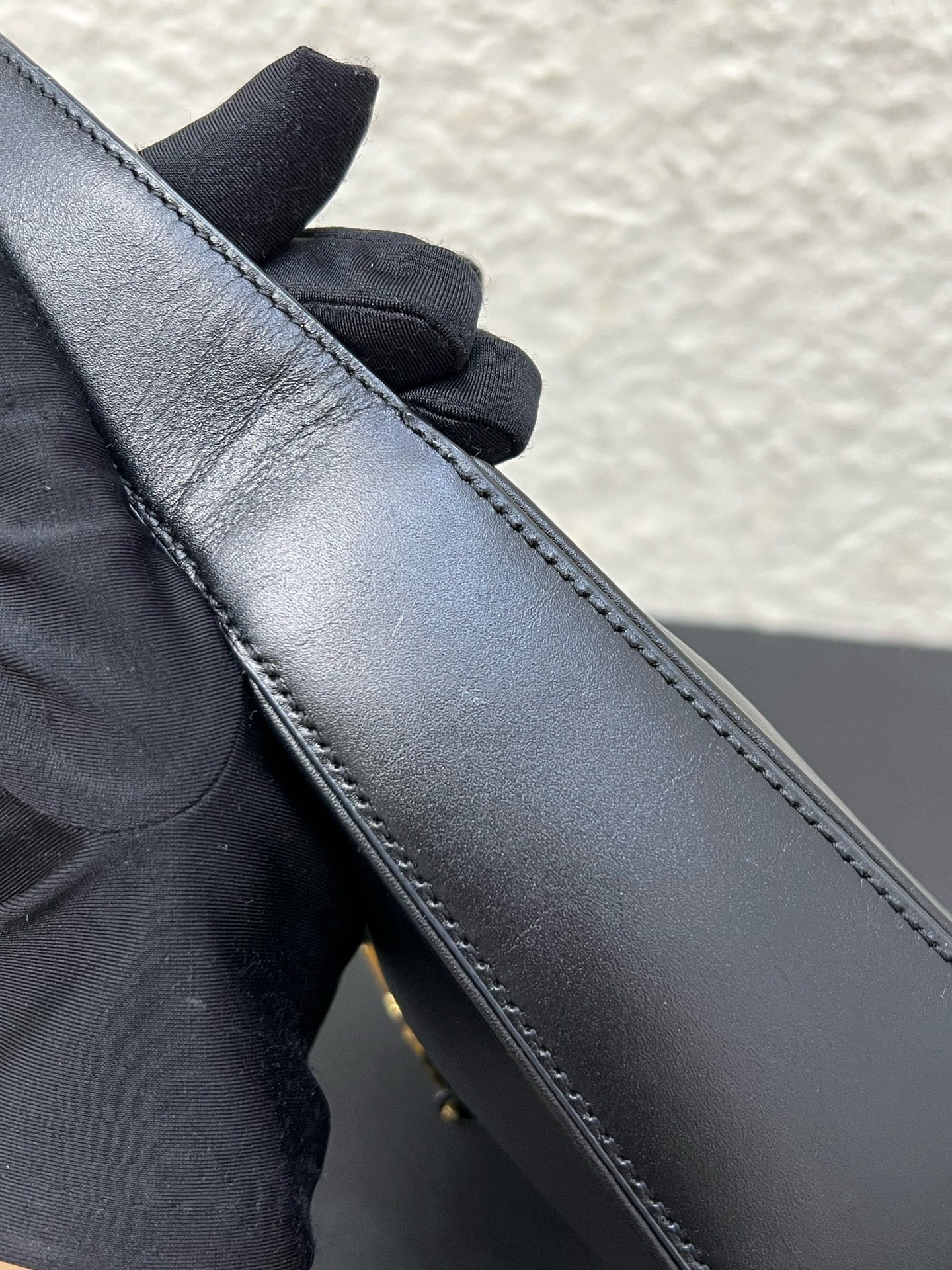 Saint Laurent - Le 5 à 7 - Leather - Black - (small)