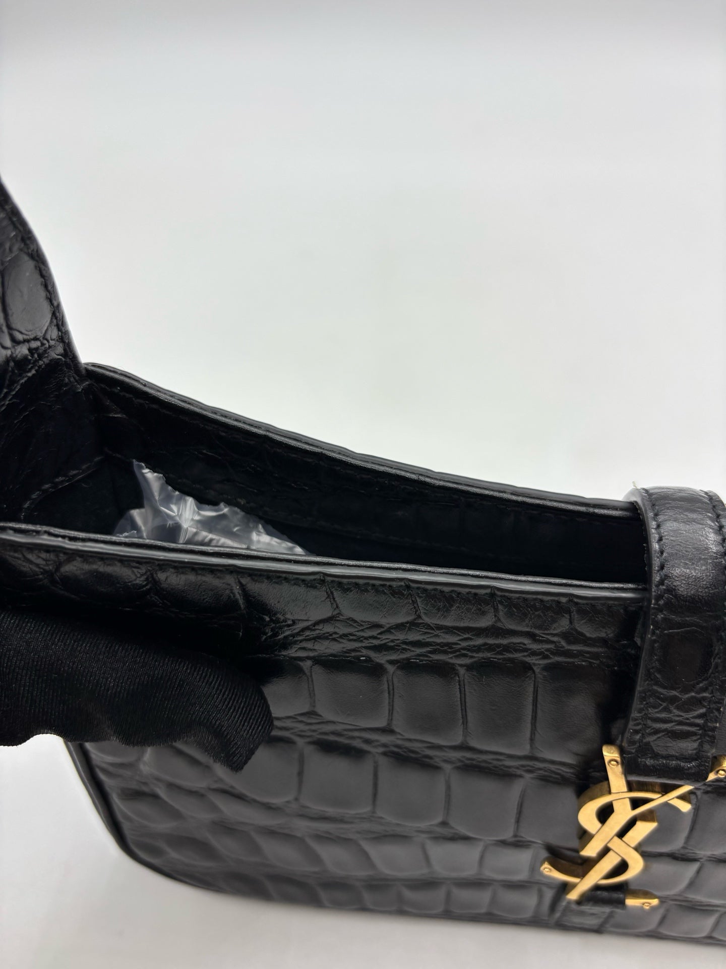 Saint Laurent - Le 5 a 7 - Leather - Black - (small)