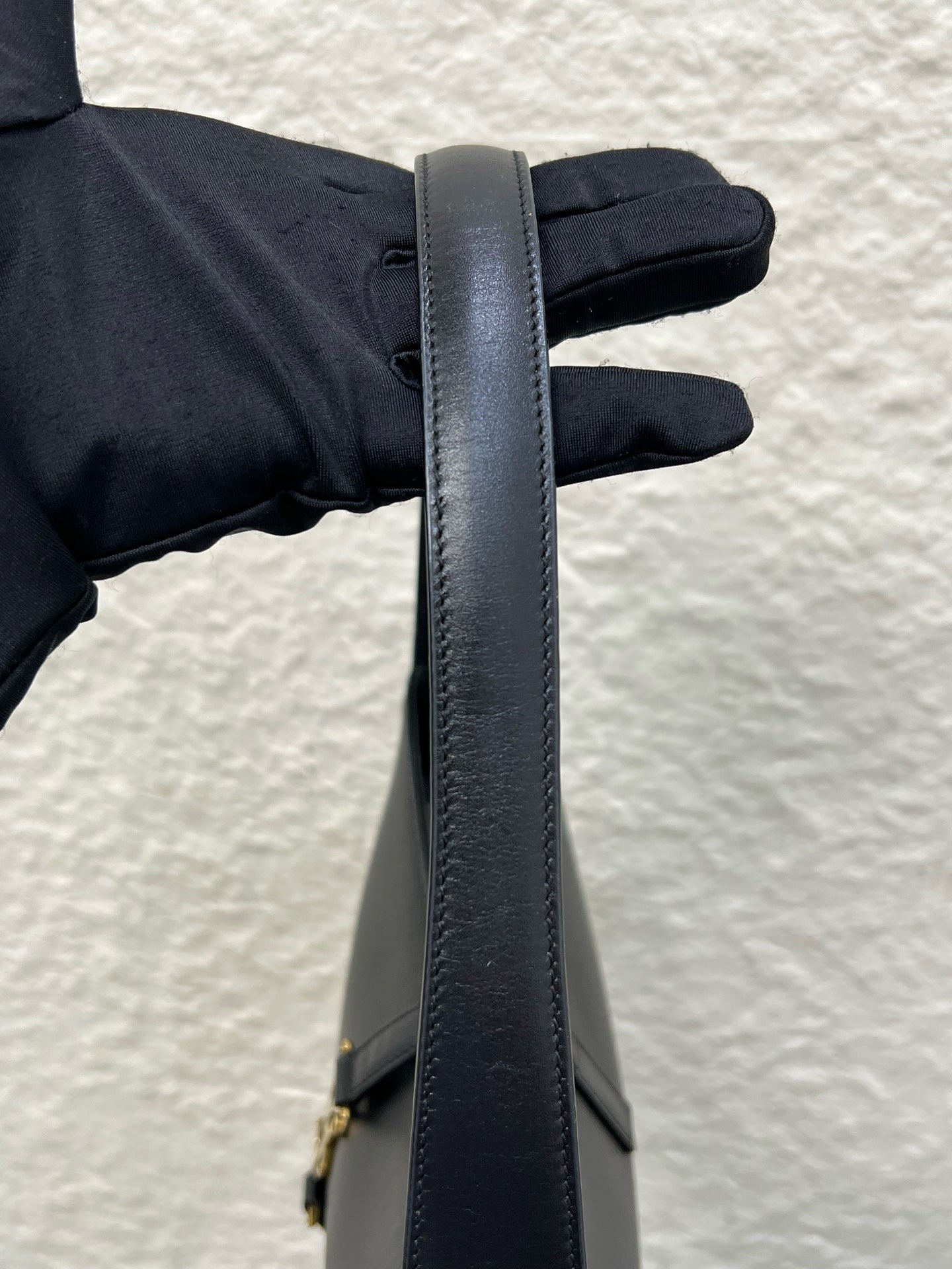 Saint Laurent - Le 5 à 7 - Leather - Black - (small)