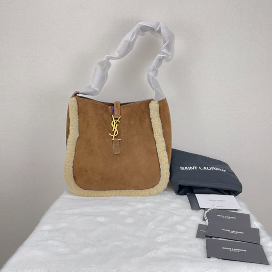 Saint Laurent - LE 5 À 7 - Leather - Brown - (small)