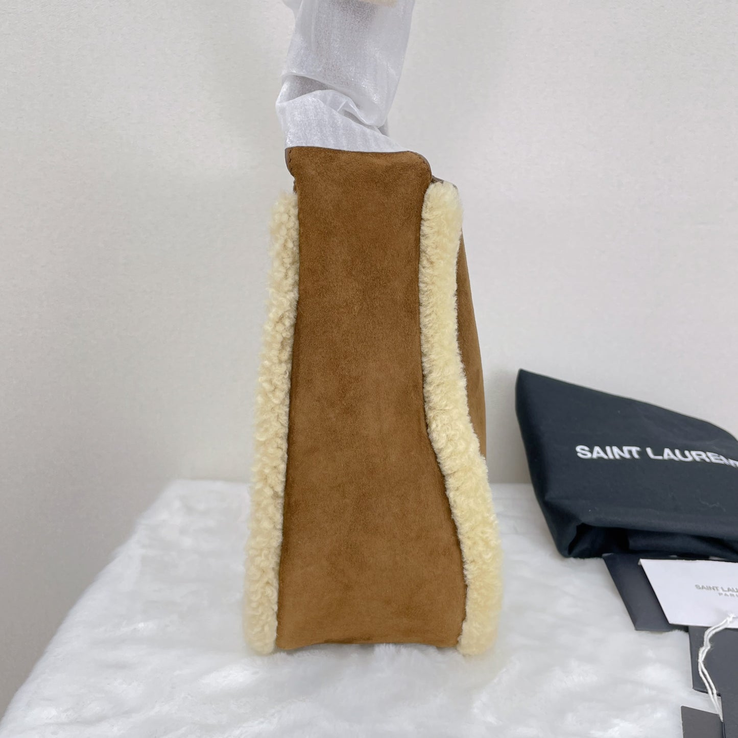 Saint Laurent - LE 5 À 7 - Leather - Brown - (small)