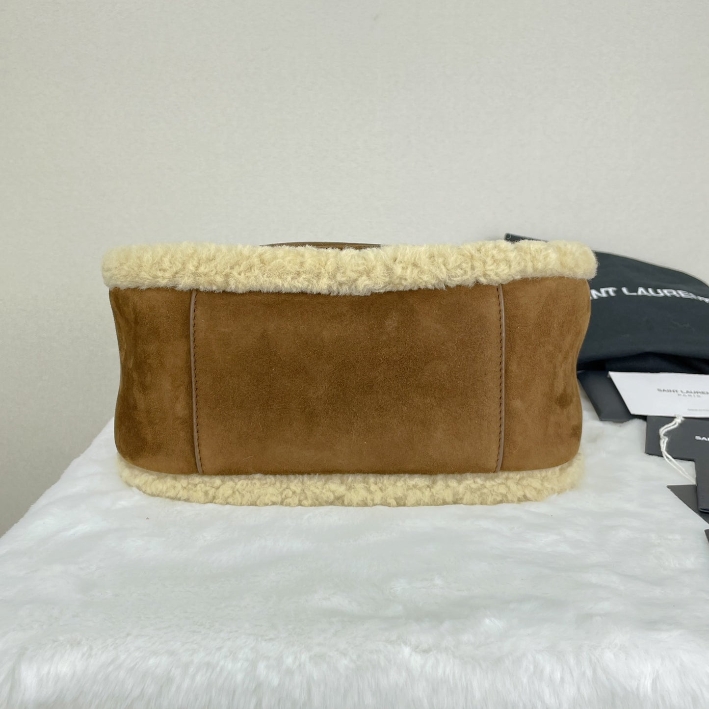 Saint Laurent - LE 5 À 7 - Leather - Brown - (small)