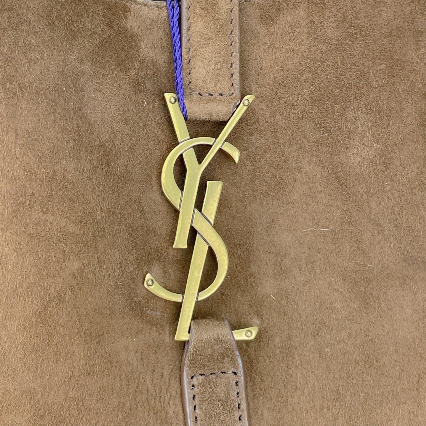 Saint Laurent - LE 5 À 7 - Leather - Brown - (small)