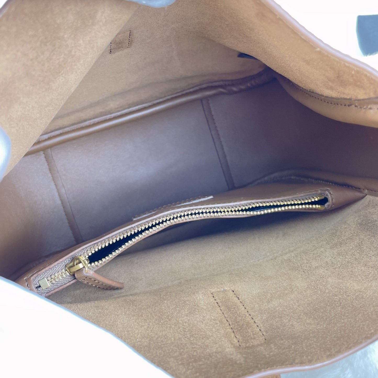 Saint Laurent - LE 5 À 7 - Leather - Brown - (small)