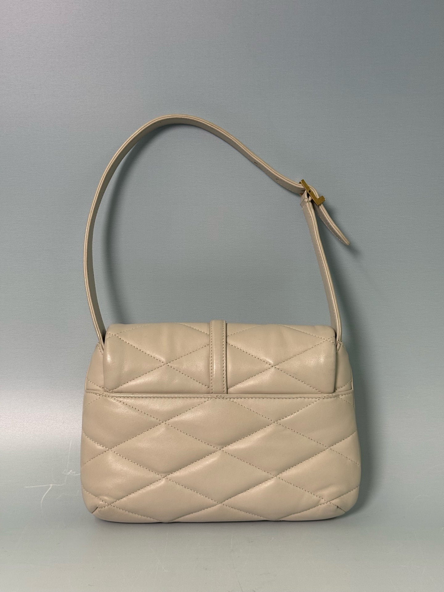Saint Laurent - LE 5 à 7 - Leather - White - (medium)