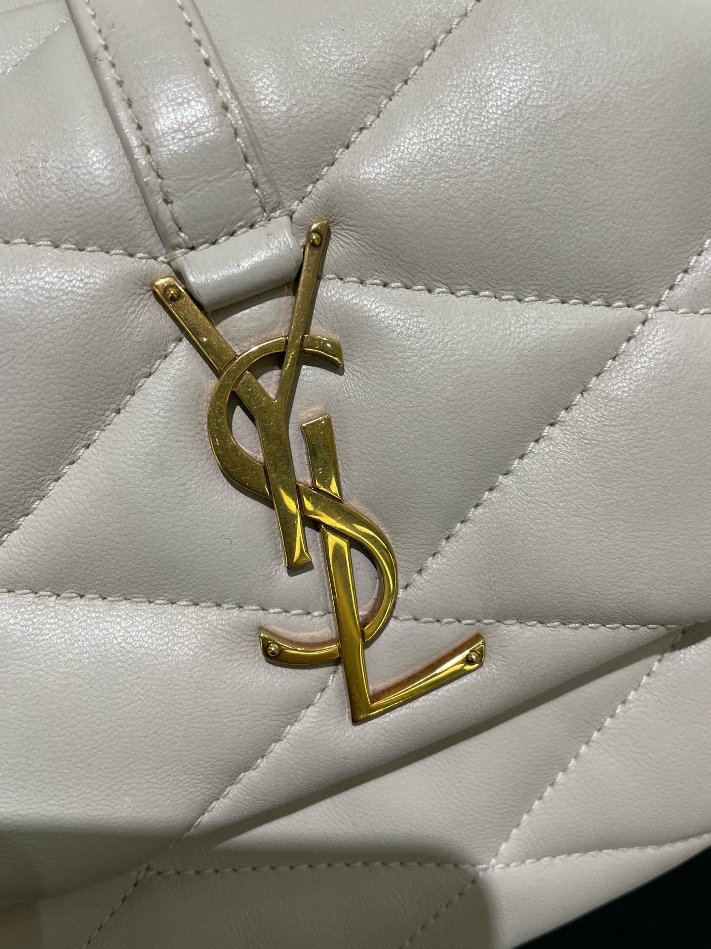 Saint Laurent - LE 5 A 7 - Leather - White - (small)