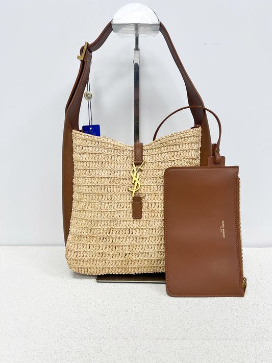 Saint Laurent - Le 5 a 7 - Wicker - Brown - (small)