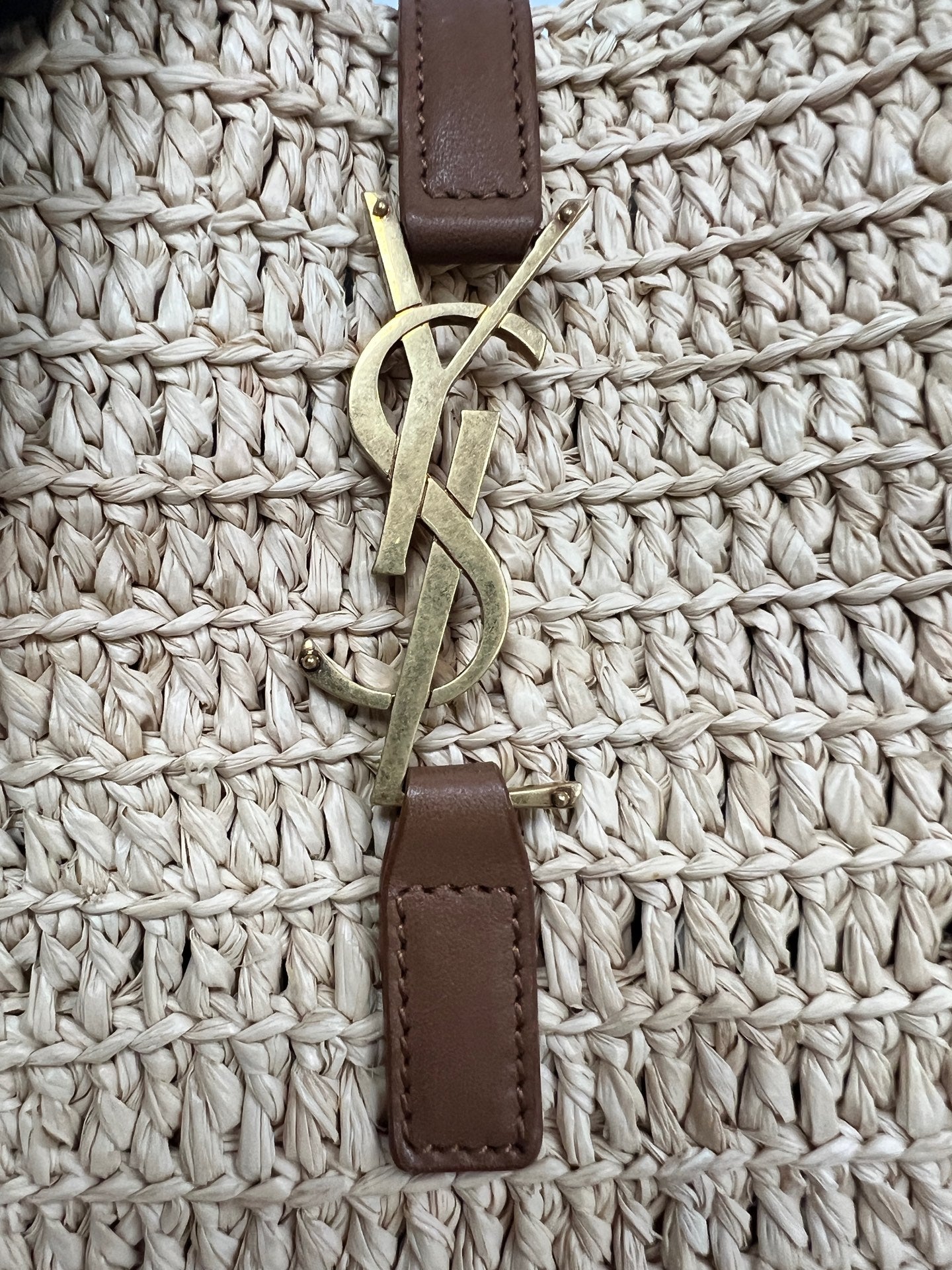 Saint Laurent - Le 5 a 7 - Wicker - Brown - (small)