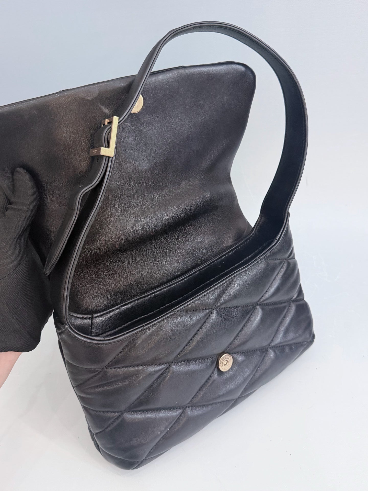 Saint Laurent - Le 57 - Leather - Black - (small)