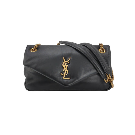 Saint Laurent - Le Maillon Chain Bag - Leather - Black - (medium)
