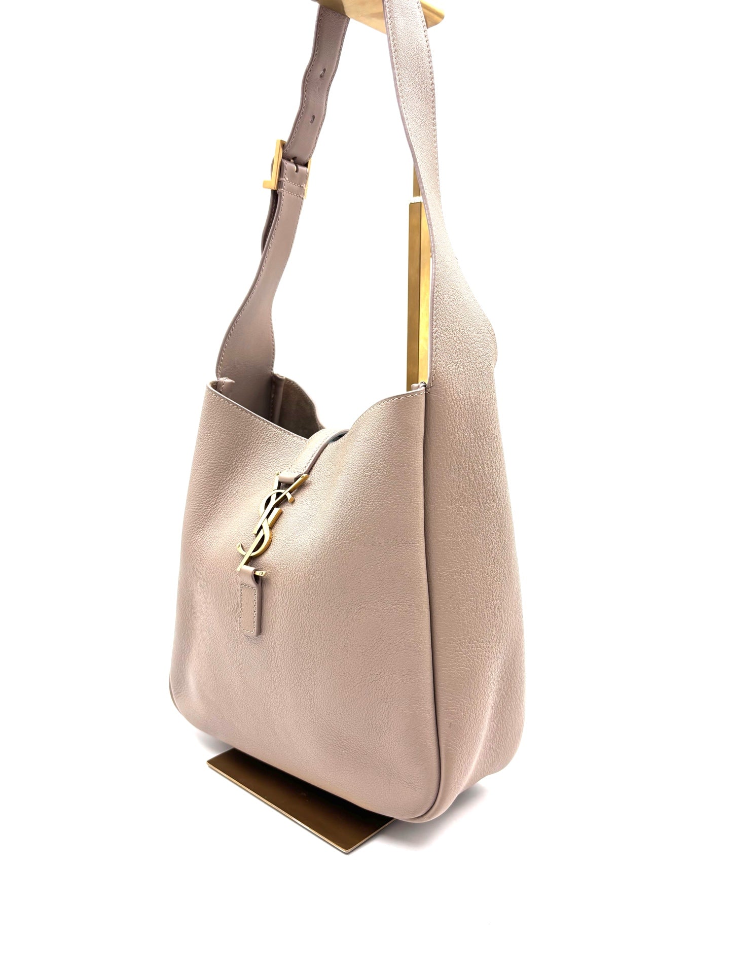 Saint Laurent - Le5A7 - Leather - Grey