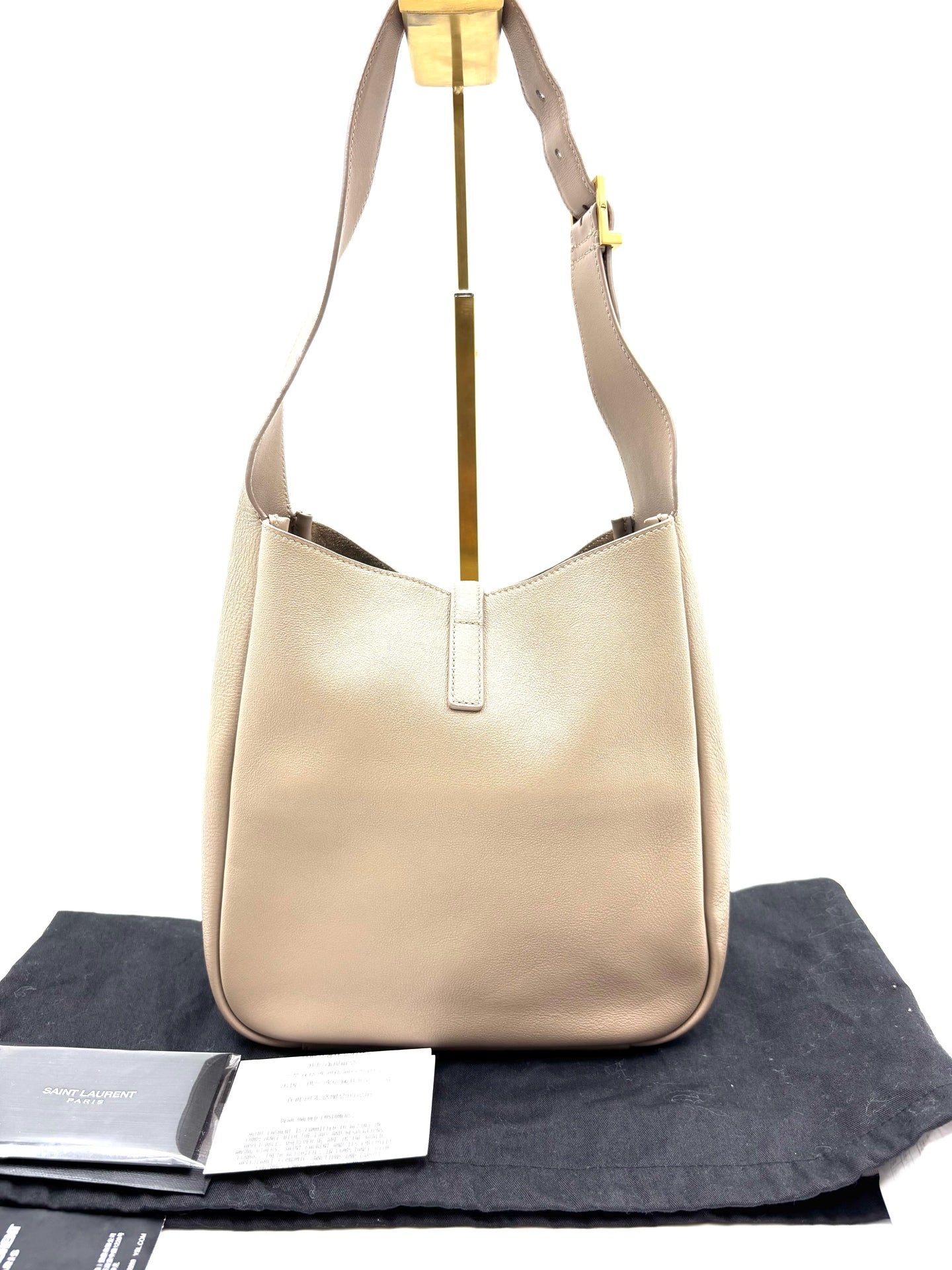 Saint Laurent - Le5A7 - Leather - Grey