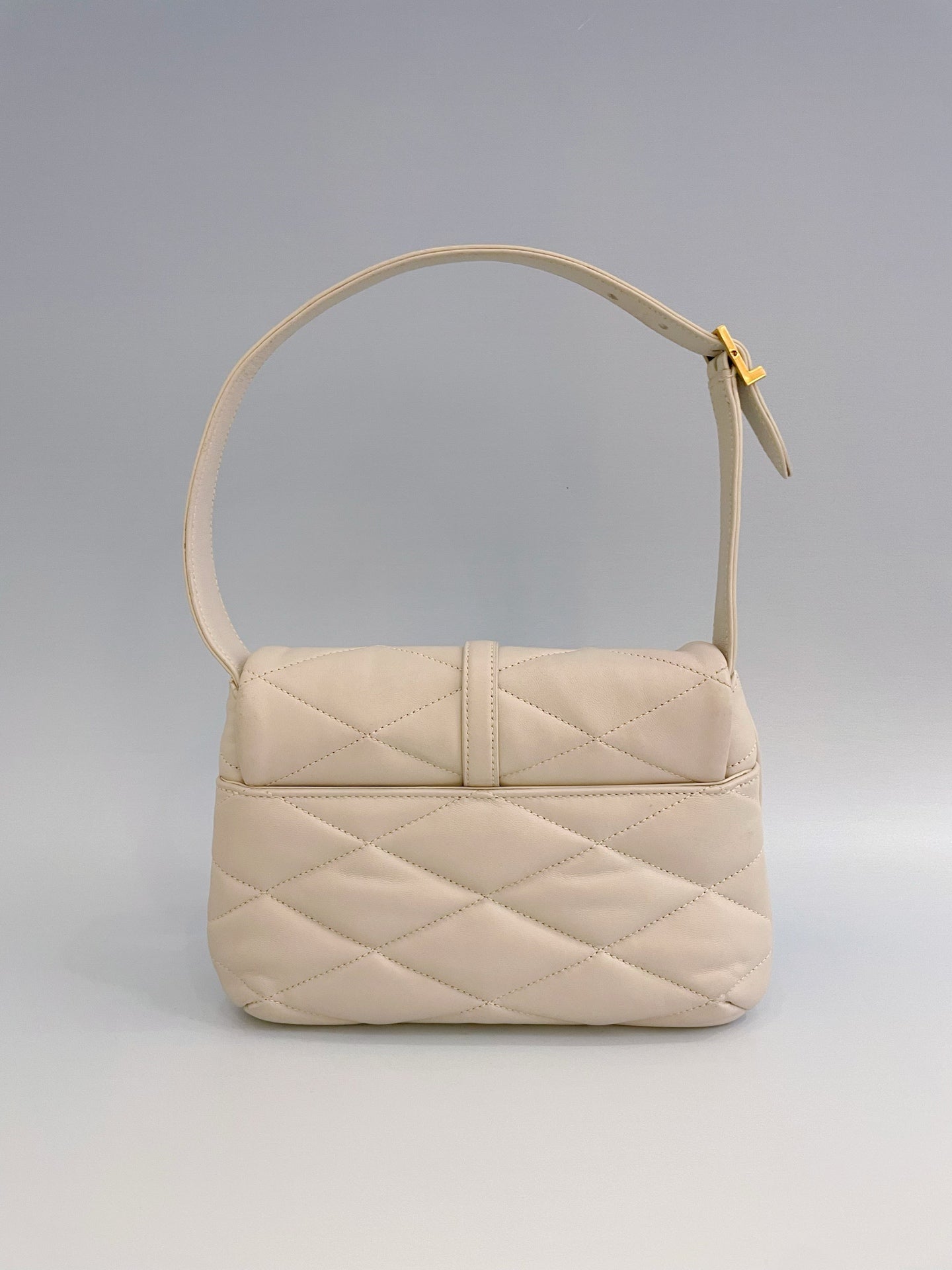 Saint Laurent - LE5A7 - Leather - White