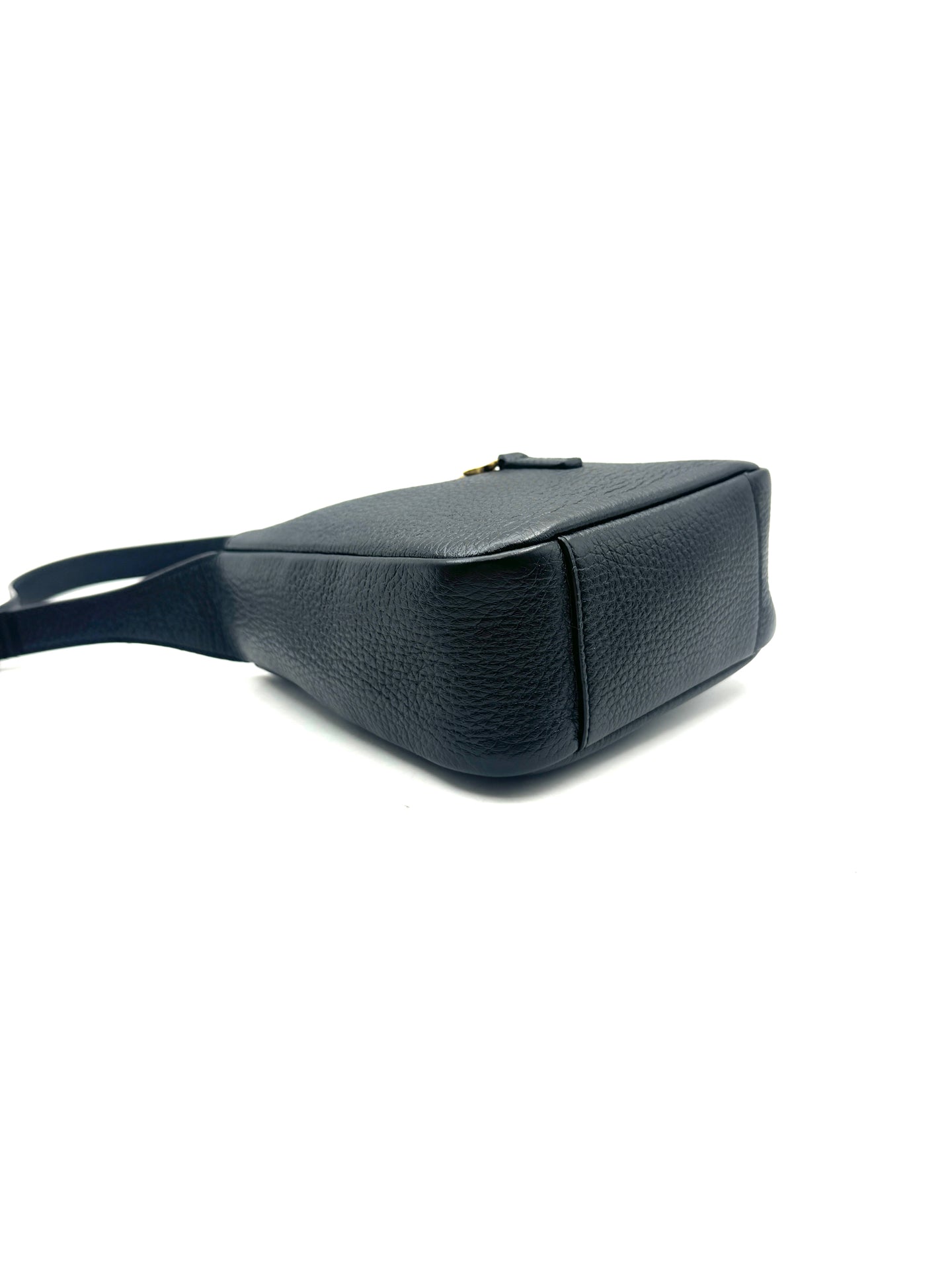 Saint Laurent - LE5À7 - Grained deerskin leather - Black - (mini)