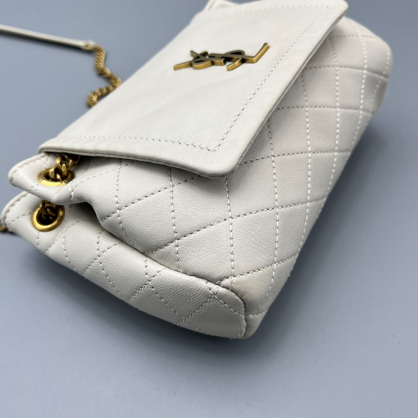 Saint Laurent - Lolita - Leather - White
