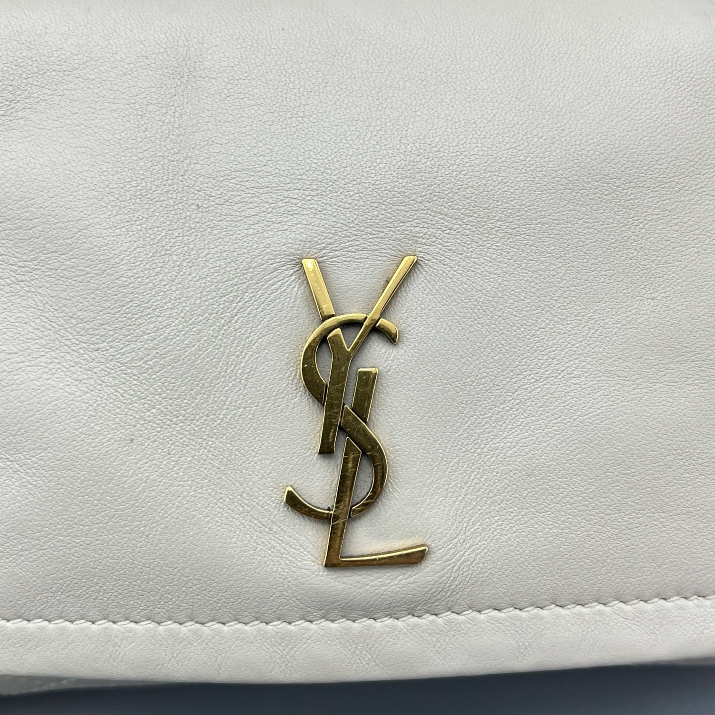 Saint Laurent - Lolita - Leather - White