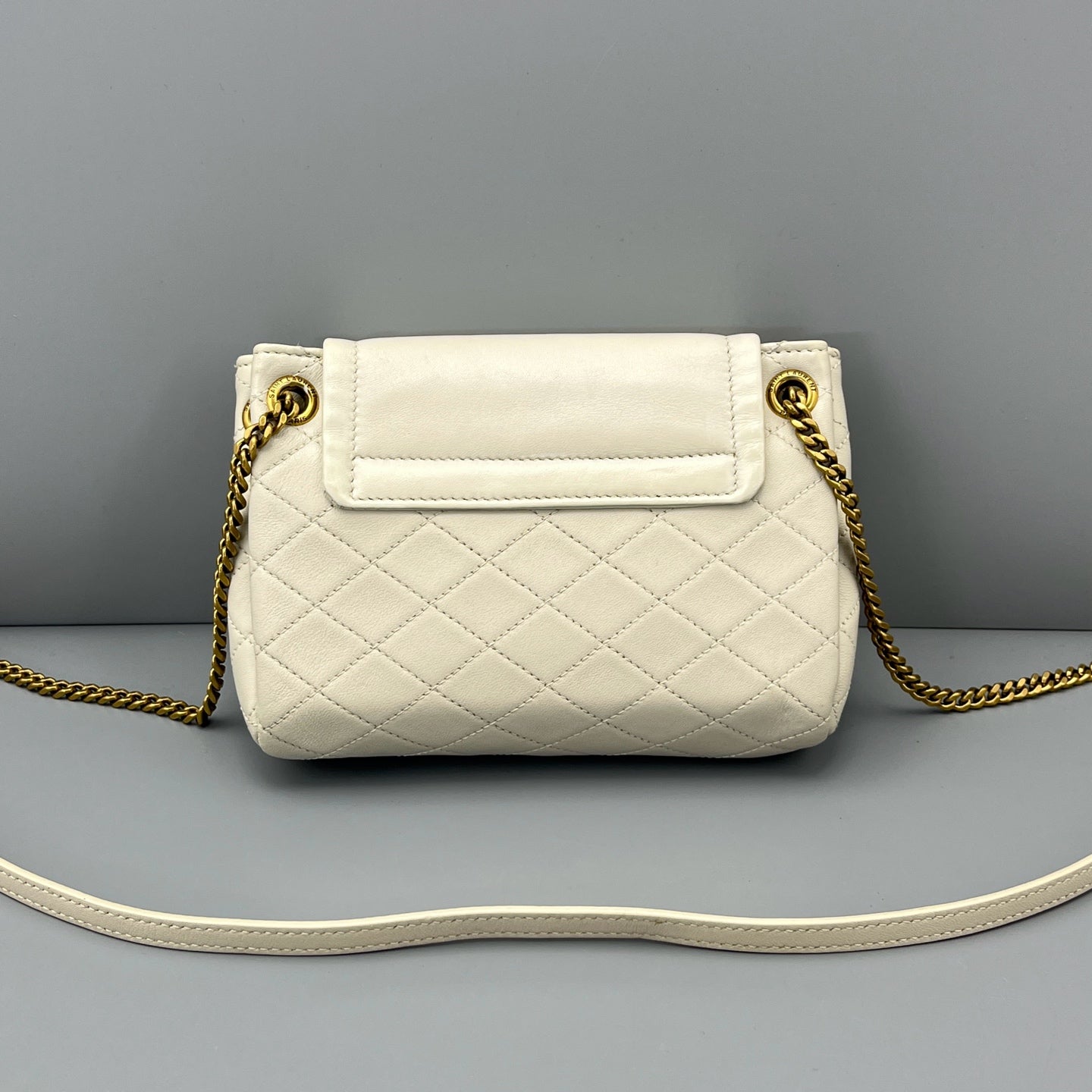 Saint Laurent - Lolita - Leather - White