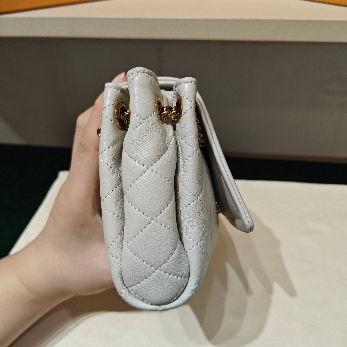 Saint Laurent - Lolita - Calfskin leather - White - (mini)