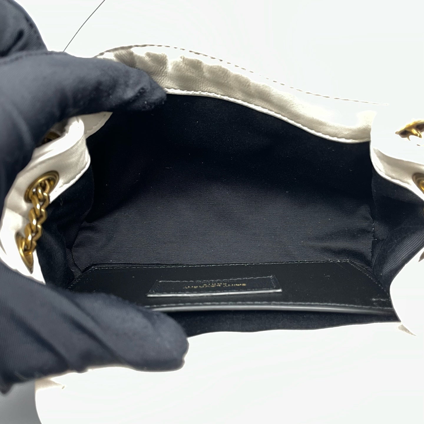 Saint Laurent - Lolita Chain Bag - Leather - White - (mini)