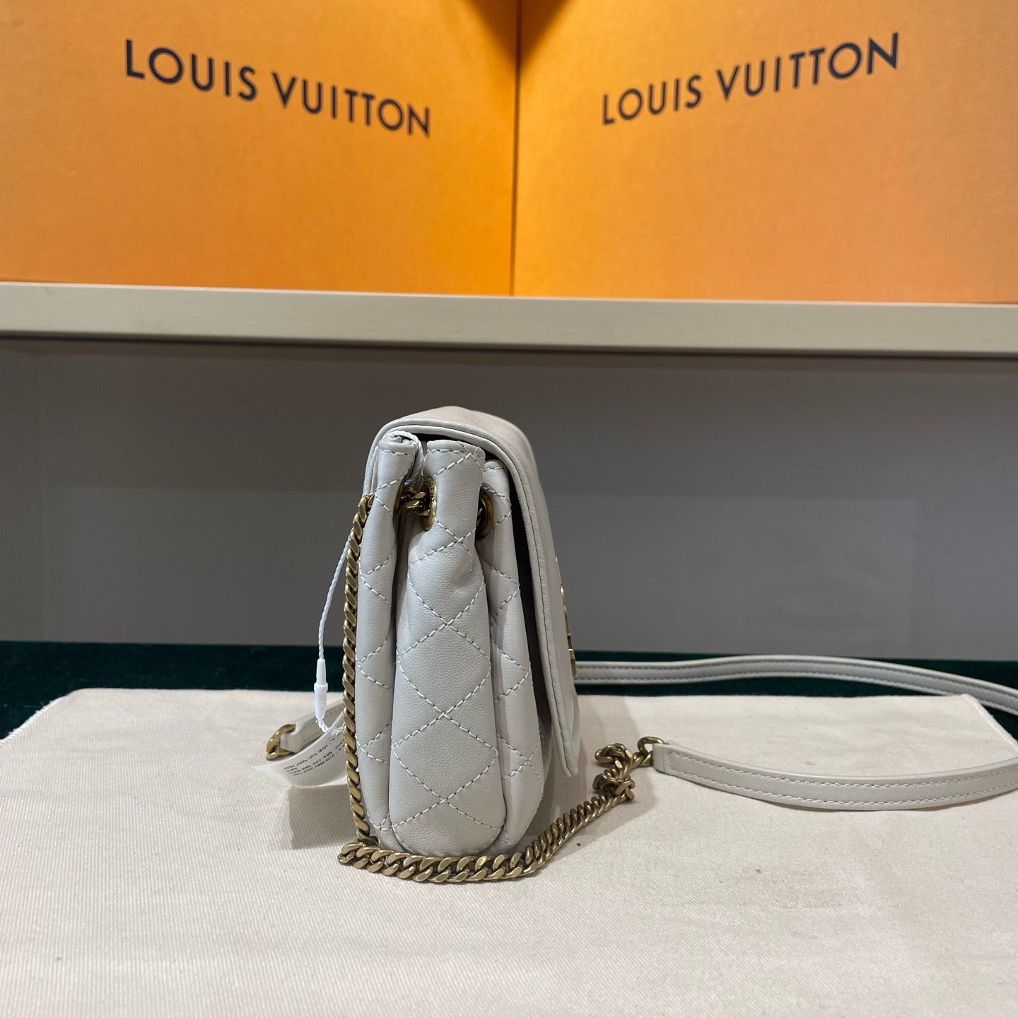 Saint Laurent - Lolita - Quilted lambskin leather - White - (mini)