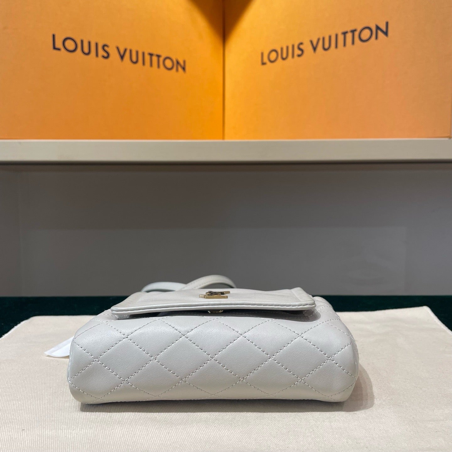 Saint Laurent - Lolita - Quilted lambskin leather - White - (mini)