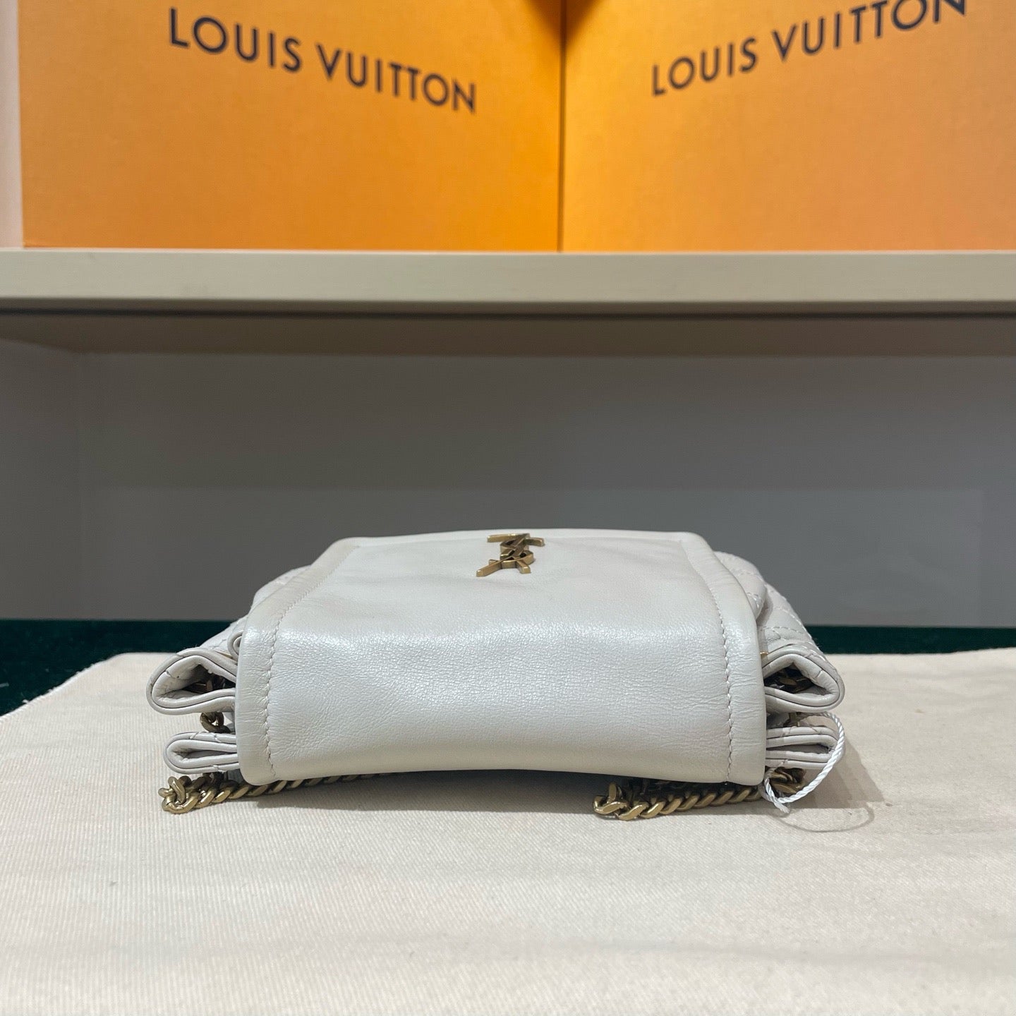 Saint Laurent - Lolita - Quilted lambskin leather - White - (mini)