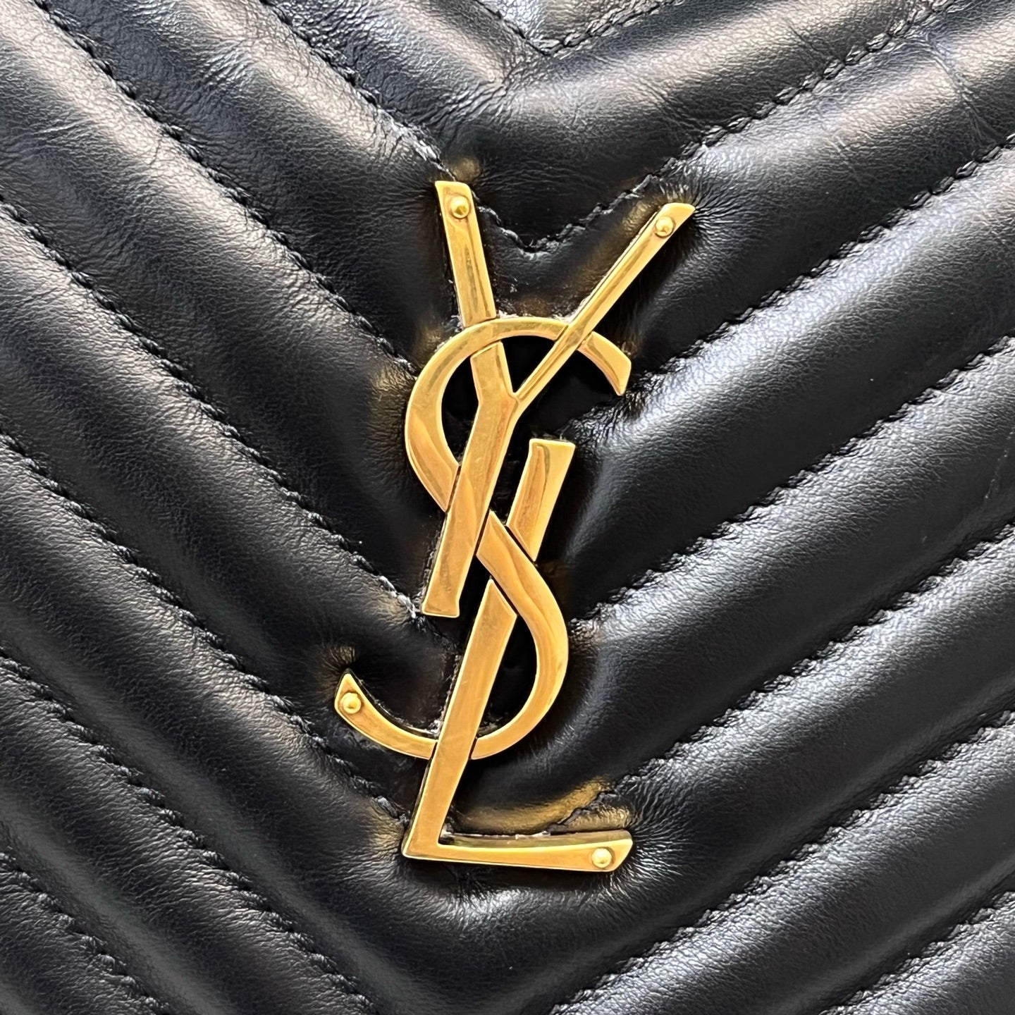 Saint Laurent - Lou Camera Bag - Leather - Black - (small)