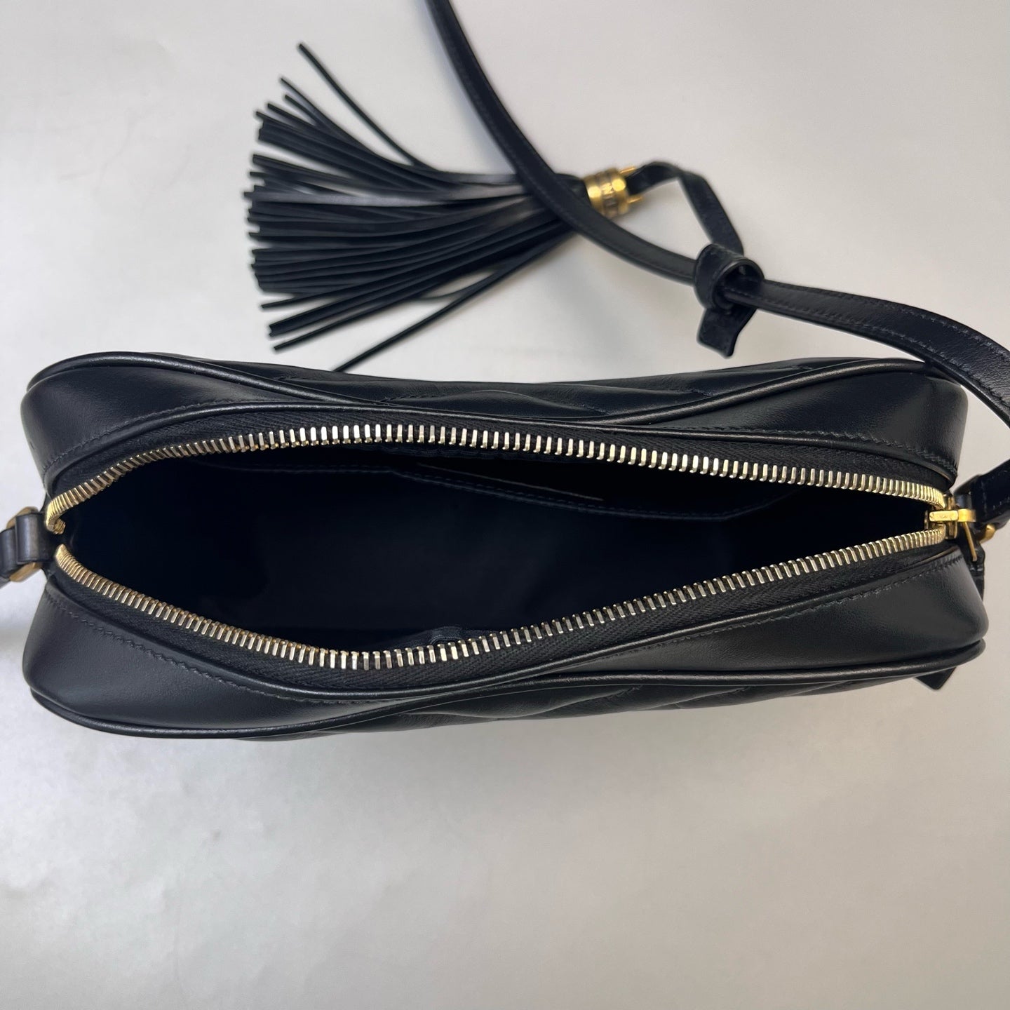 Saint Laurent - Lou Camera Bag - Leather - Black - (small)