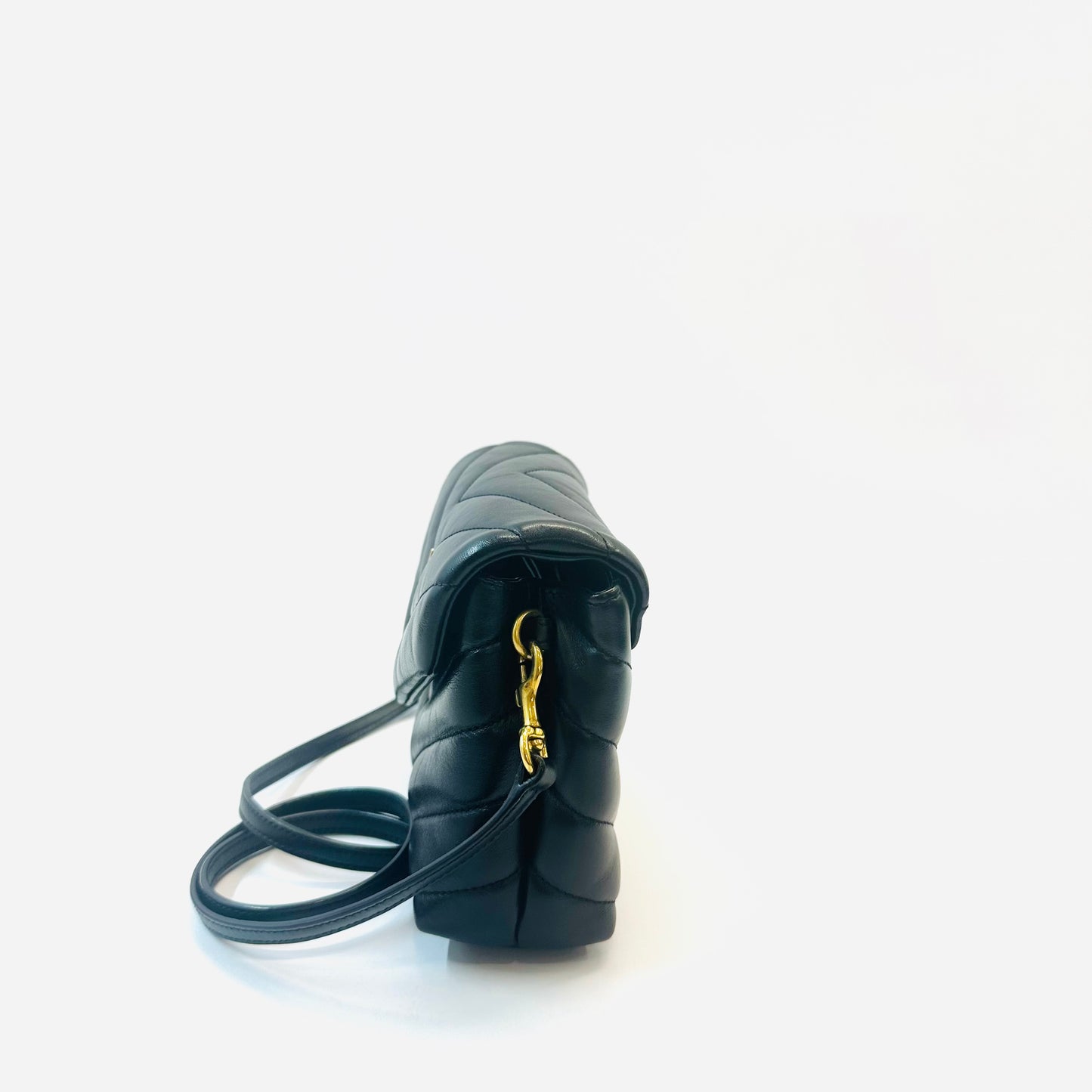 Saint Laurent - Loulou - Leather - Black