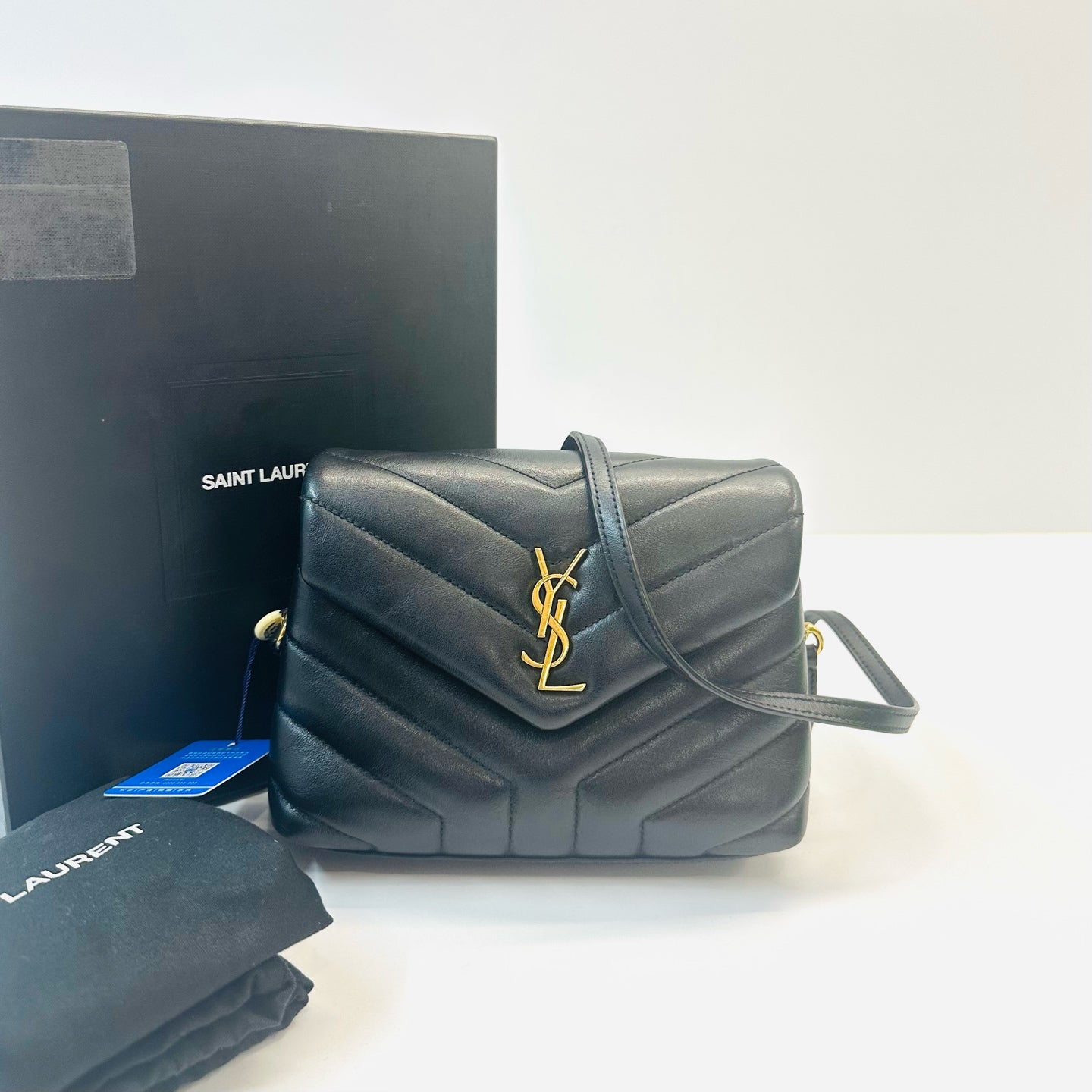 Saint Laurent - Loulou - Leather - Black - (mini)