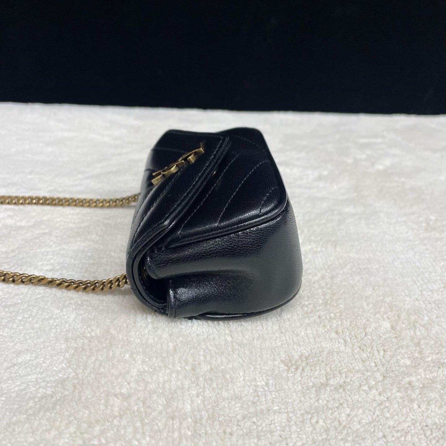 Saint Laurent - Loulou - Leather - Black - (mini)