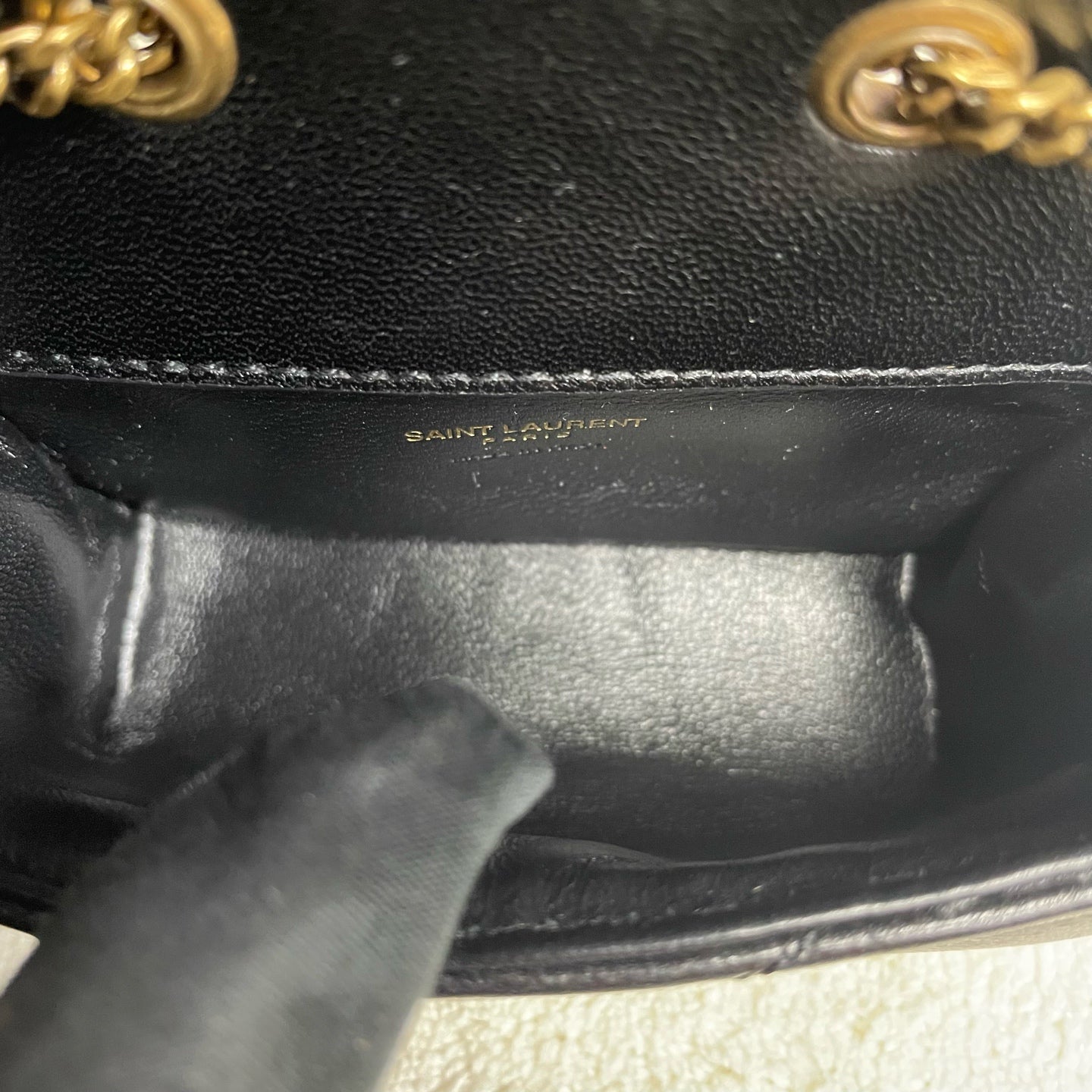 Saint Laurent - Loulou - Leather - Black - (mini)