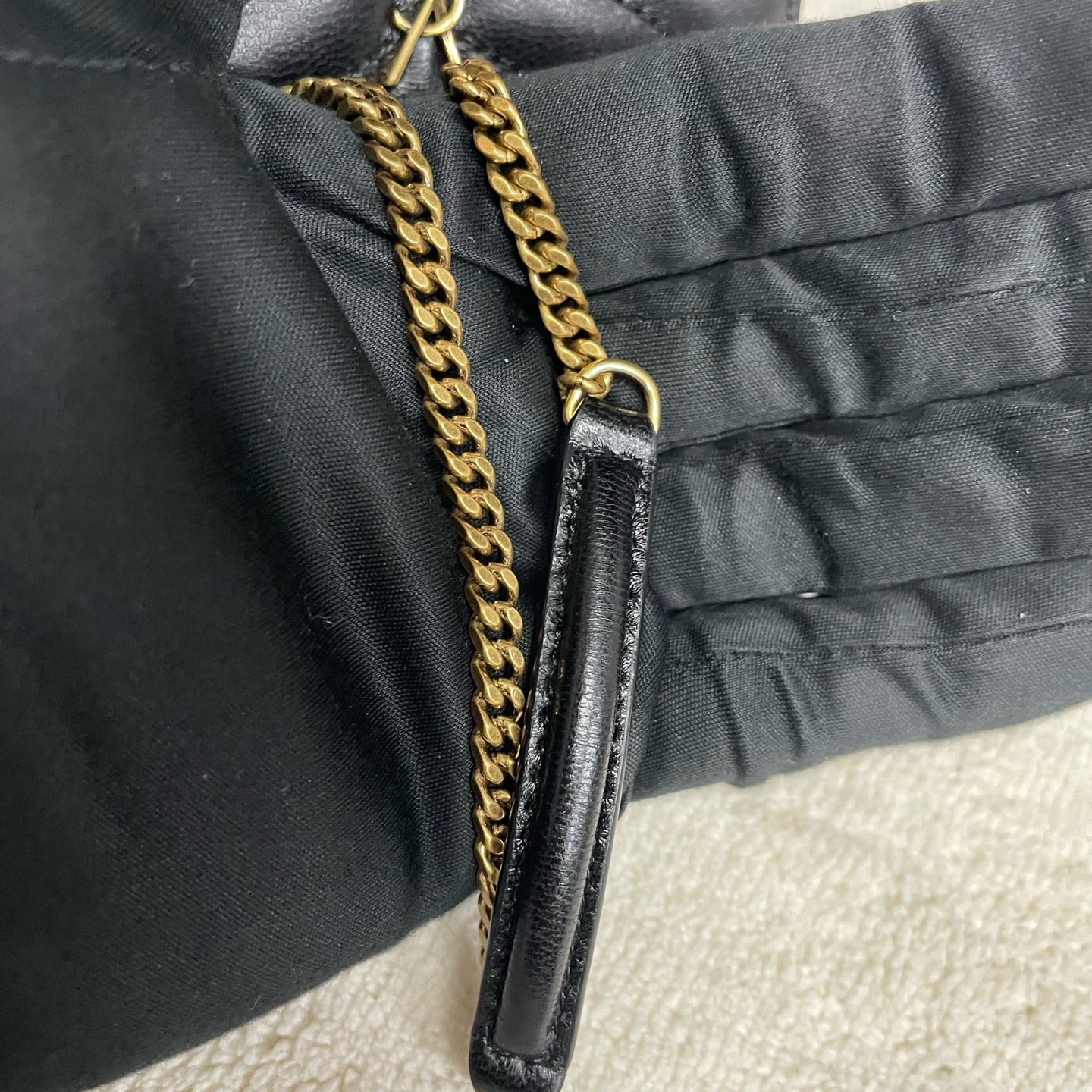 Saint Laurent - Loulou - Leather - Black - (mini)
