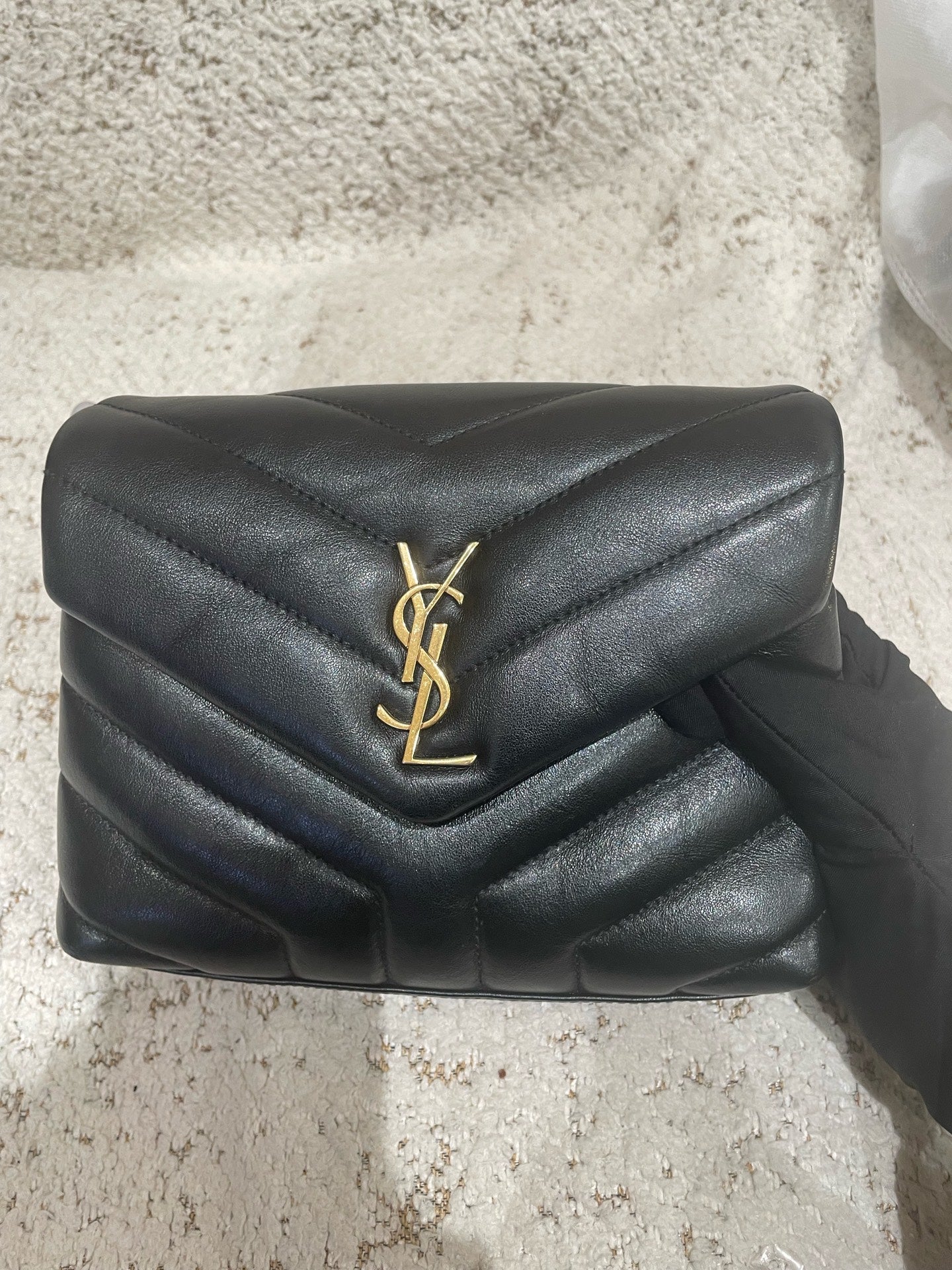Saint Laurent - Loulou - Leather - Black - (mini)