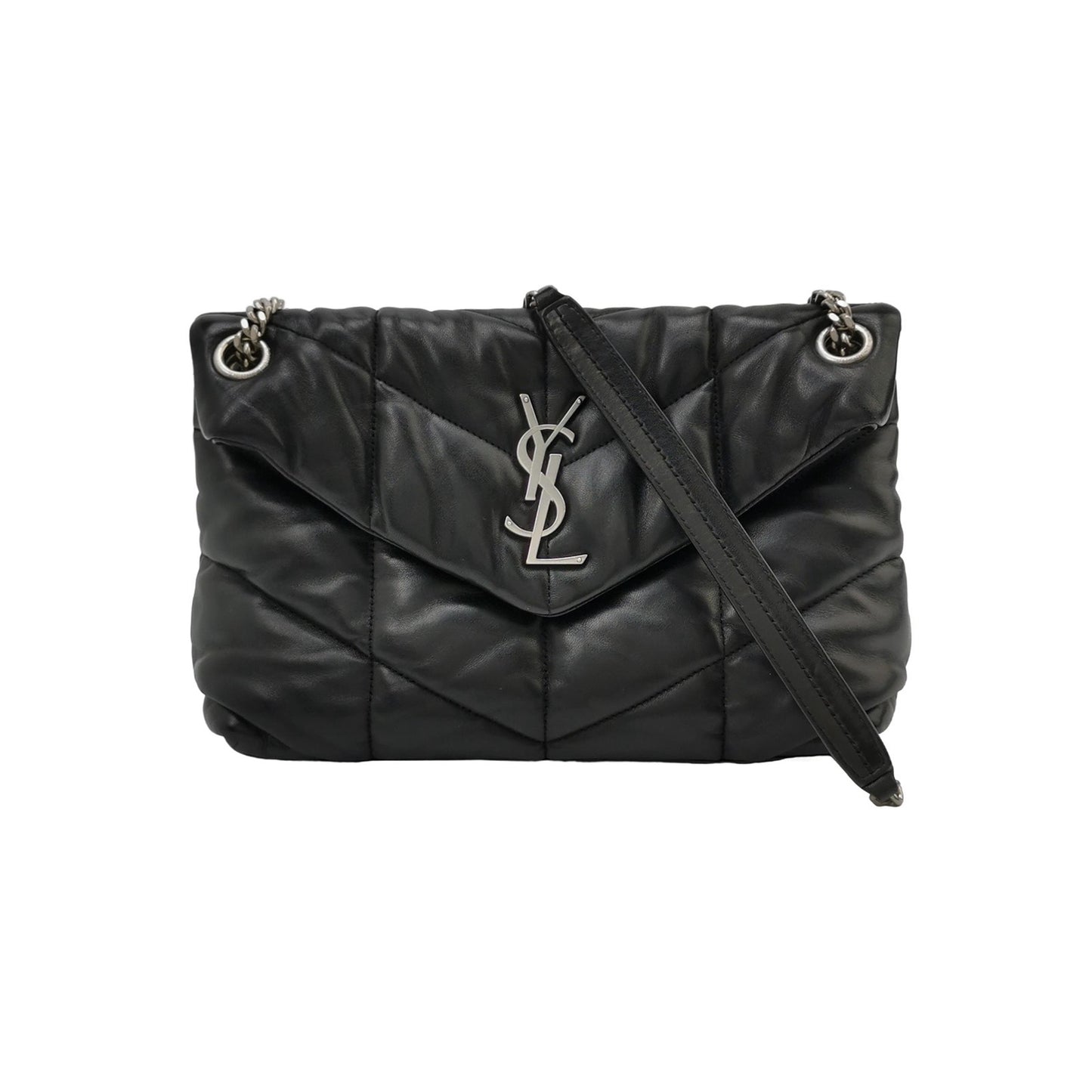 Saint Laurent - Loulou - Leather - Black - (small)