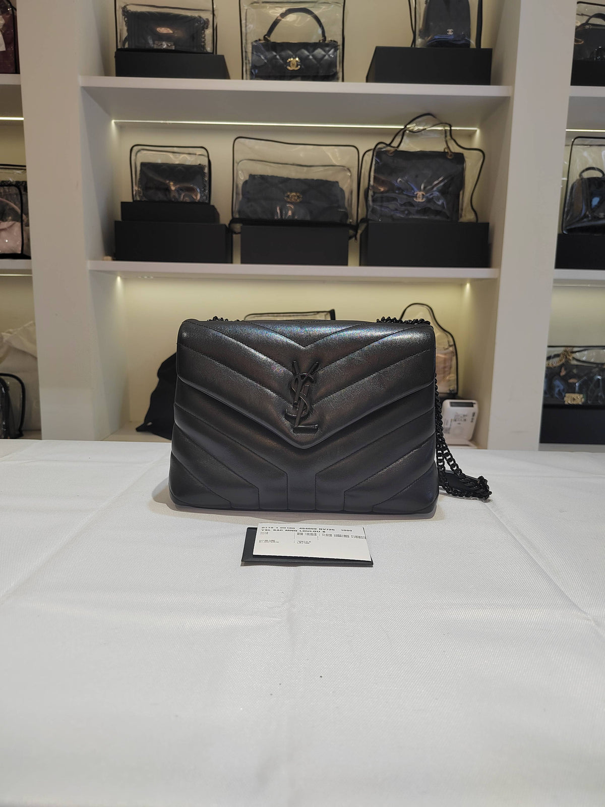 Saint Laurent - Loulou - Leather - Black - (small)