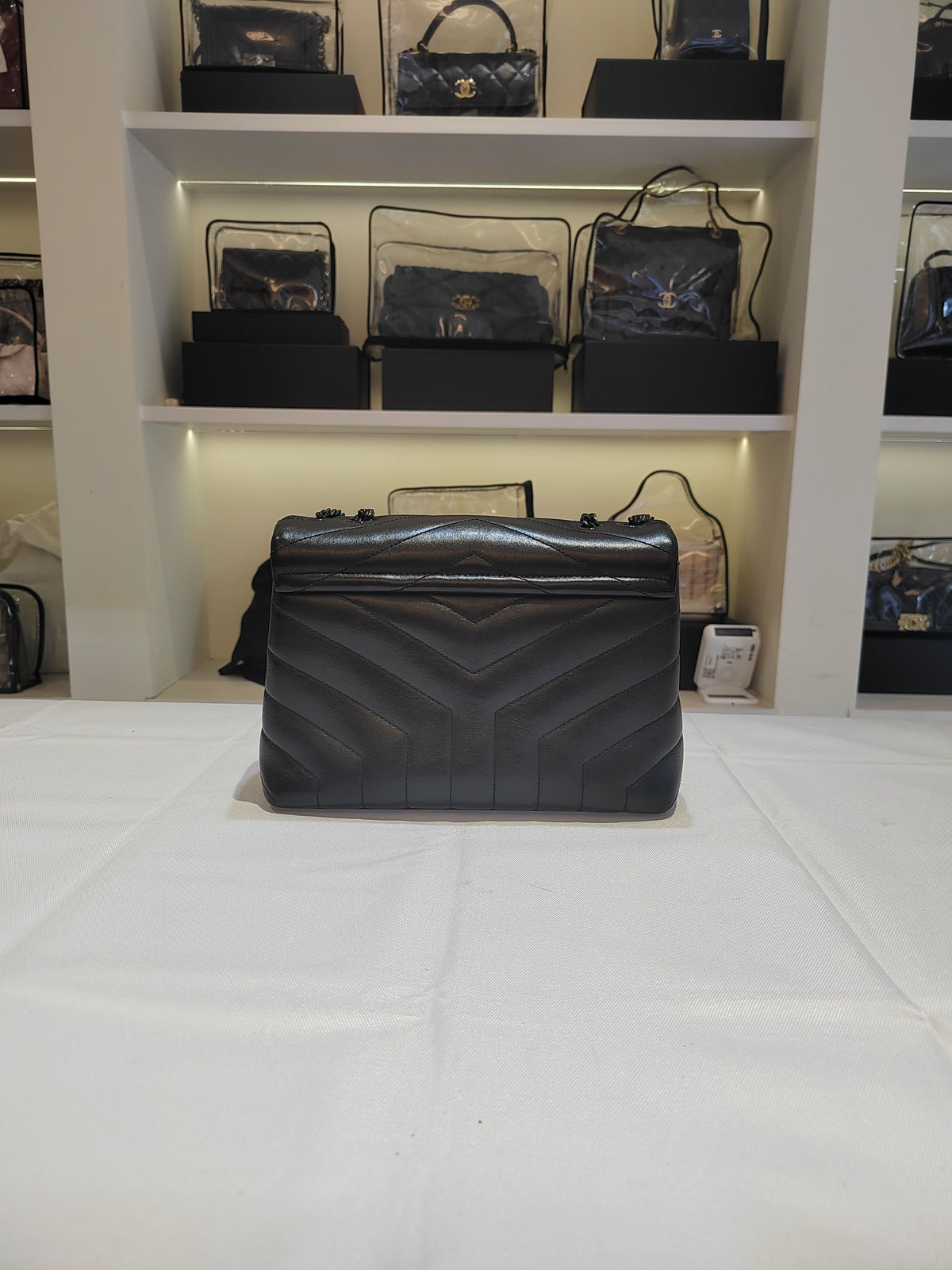 Saint Laurent - Loulou - Leather - Black - (small)